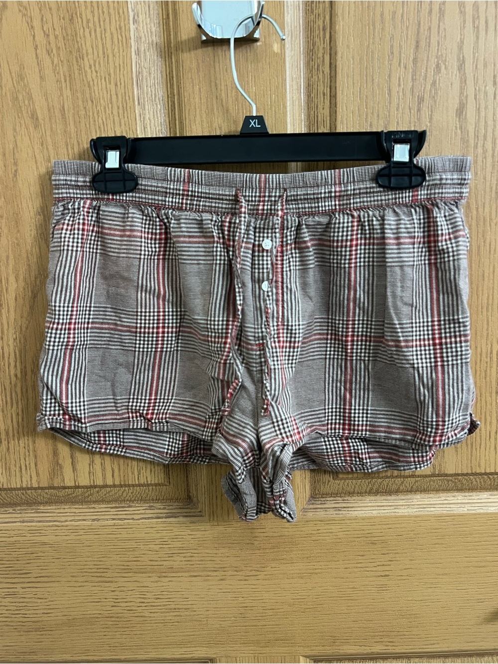 Aerie Plaid Shorts Size Medium